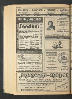 Zur Seitenansicht 1954